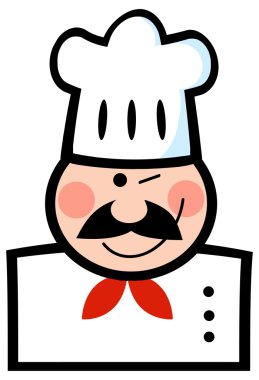 Şef işareti karikatür