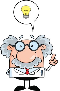 Gülümseyen bilim adamı ya da Profesör