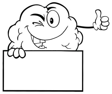 Beyin karakteri başparmak ile