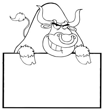 Seviyelendirilmiş boğa ve boş işareti