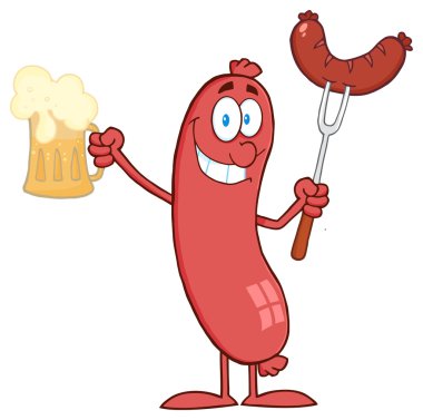 Çizgi film karakteri sosis