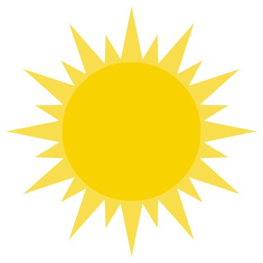 çizgi film güneş karakteri