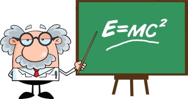 Komik bilim adamı ya da Profesör göstergesi ile