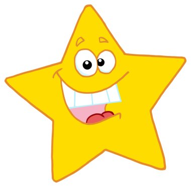 mutlu sarı yıldız