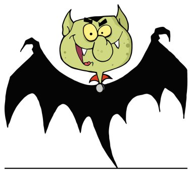 Vampir karakter karikatür