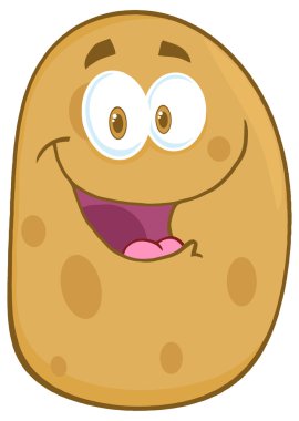 Potato Cartoon   Character clipart