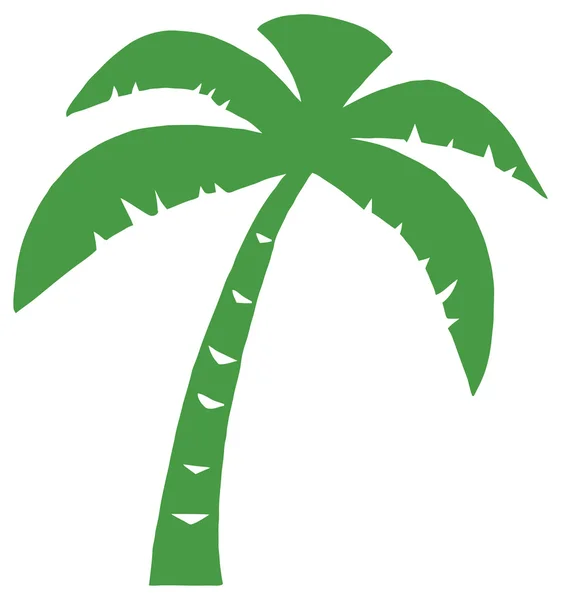 Sziluettjét Palm három — Stock Vector