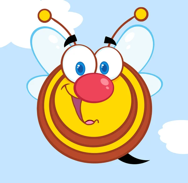 Bee Cartoon Character — Stock Vector