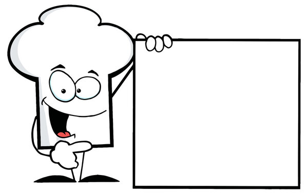 Cartoon Chefs Hat Character
