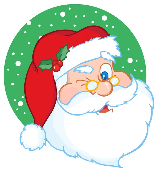 卡通圣诞老人 — 图库矢量图片