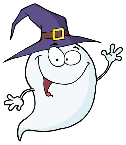 Happy Halloween Ghost — Stock Vector