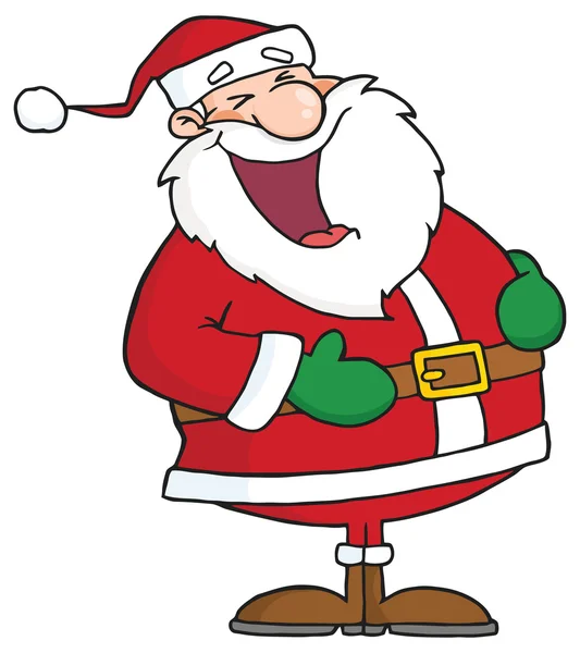 Cartoon santa claus — Stock Vector