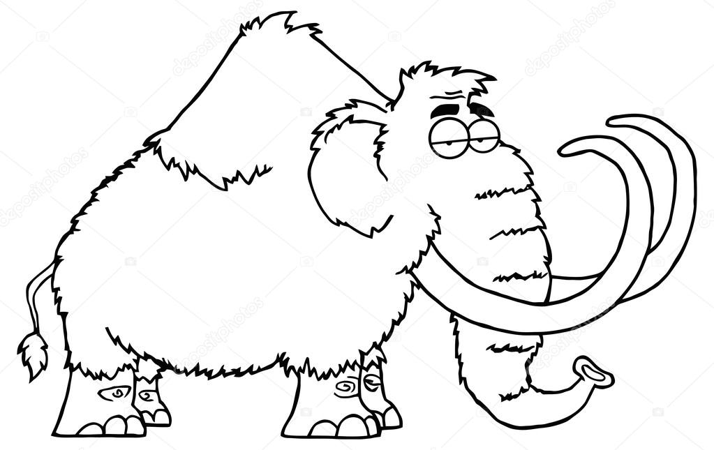 Mammoth Cartoon   Character