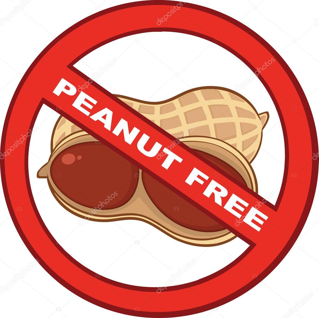 Peanut free sign