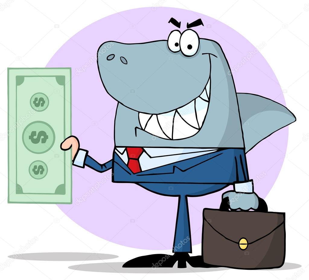 Smiled Business Shark