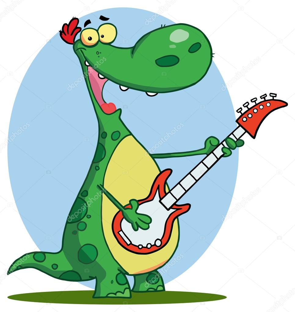 cartoon Crocodile character