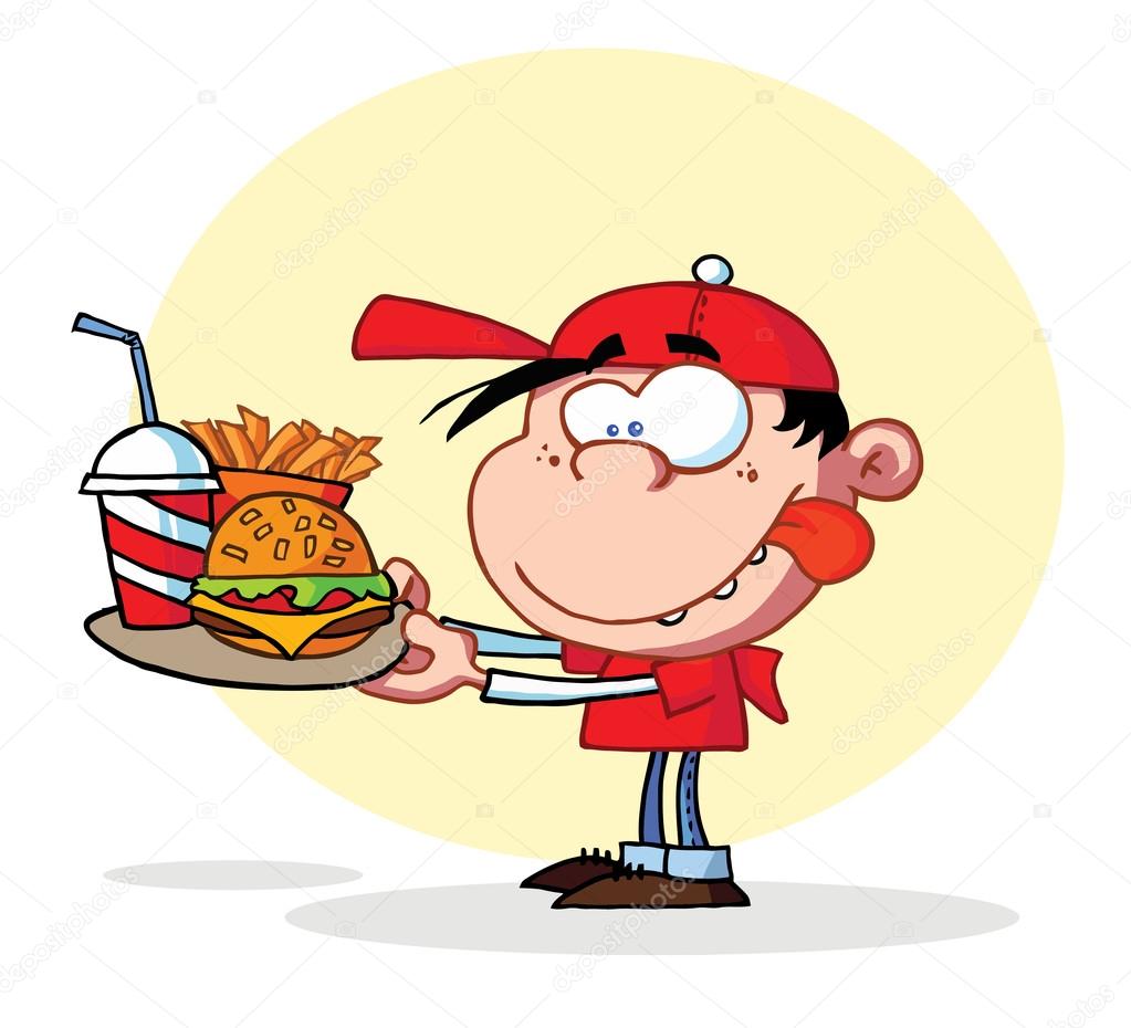 Kartun Anak Gemuk Stok Vektor Ilustrasi Kartun Anak Gemuk Bebas Royalti Depositphotos