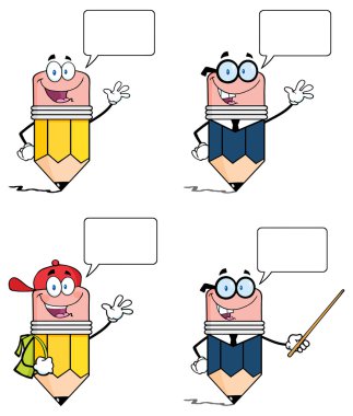 Kalem maskot karakter