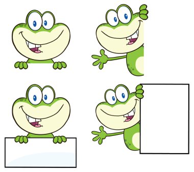 Kurbağa hayvan seti