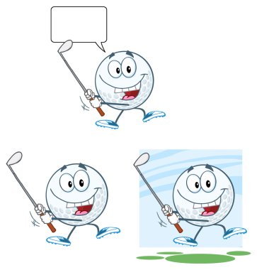 Golf topu karakter kümesi