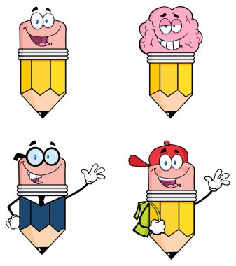 Kalem maskot karakter