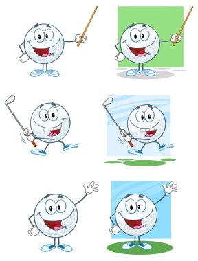 Golf topu karakter kümesi