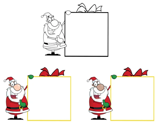 Christmas Santa Claus character — Stock Vector