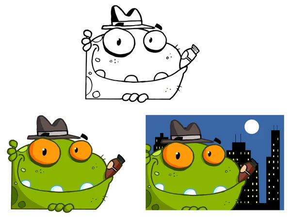 青蛙动物集 — 图库矢量图片