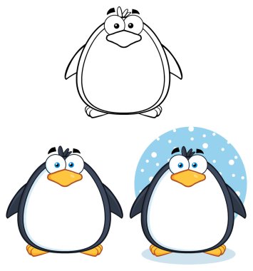 Penguen karakter kümesi
