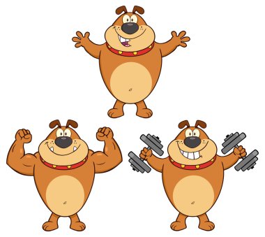 çizgi film bulldog karakteri