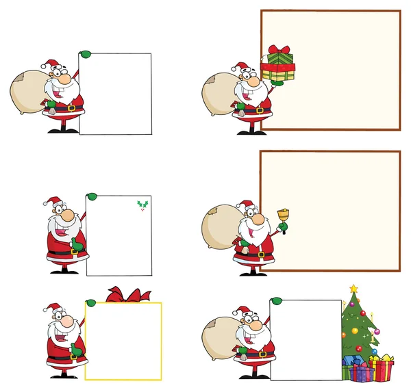 Christmas Santa Claus character — Stock Vector