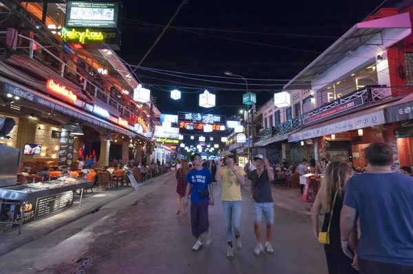 Siem Reap Pub Street — Stock Photo, Image