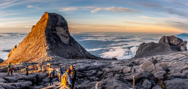 Vrchol Mount Kinabalu — Stock fotografie