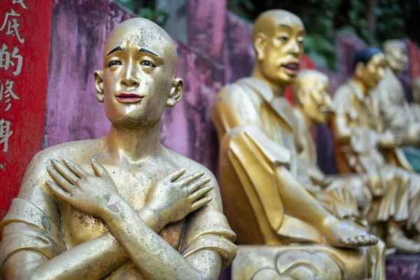 Zehntausend Buddhas Kloster Hongkong — Stockfoto