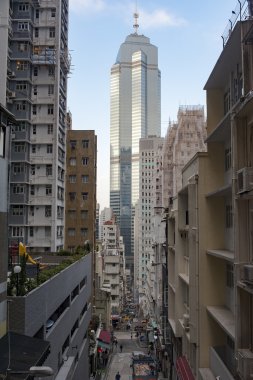 kalabalık hong kong