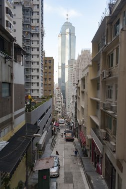 kalabalık hong kong