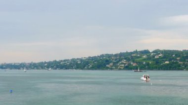 Cenevre Gölü yelken