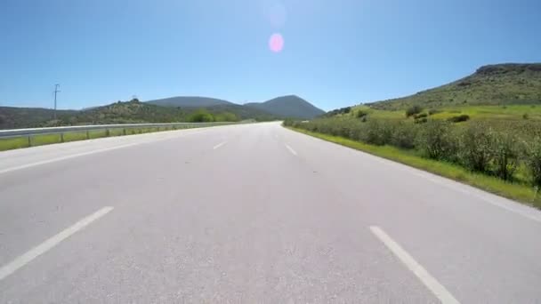 Provoz na silnici v Turecku — Stock video
