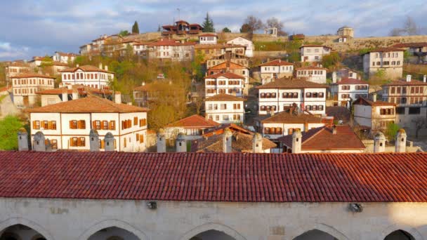 Traditionell anatoliska by Safranbolu — Stockvideo