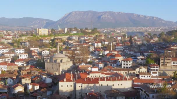 Geleneksel Anadolu köy Safranbolu — Stok video