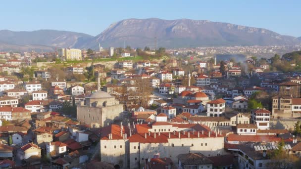 Traditionele Anatolische dorp Safranbolu — Stockvideo