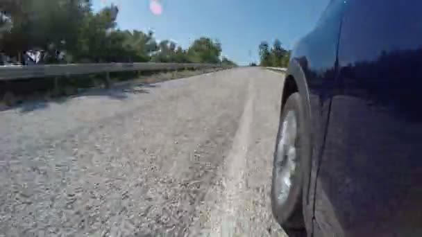 Türkiye'de yolda trafik — Stok video