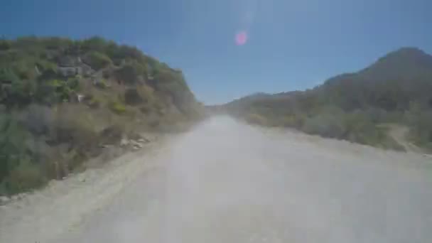 Provoz na silnici v Turecku — Stock video