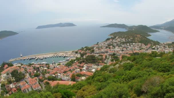 Kas na Turquia e Meis Island — Vídeo de Stock