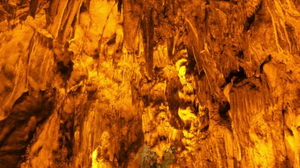 Mencilis cave in Turkey — Stock Video