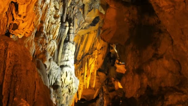 Mencilis caverna na Turquia — Vídeo de Stock