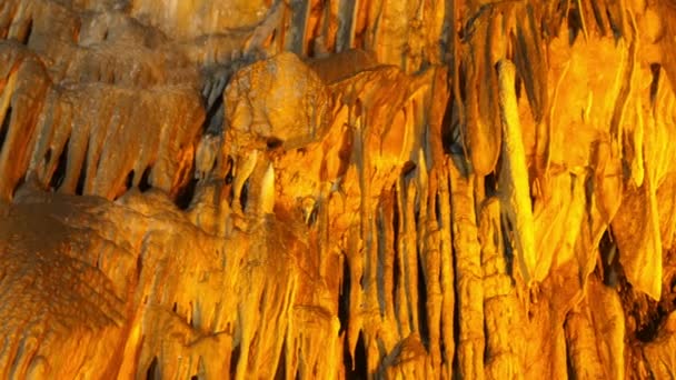 Mencilis cave in Turkey — Stock Video