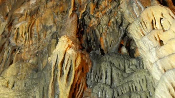 Mencilis-Höhle in der Türkei — Stockvideo