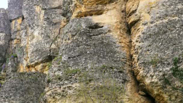 Terrazza di cristallo al canyon Incekaya — Video Stock