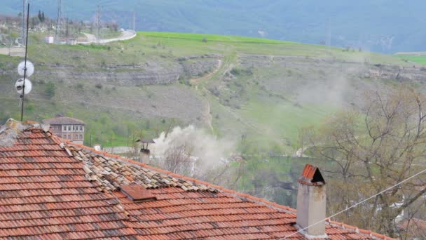 Село Сафранболу в Турции — стоковое видео